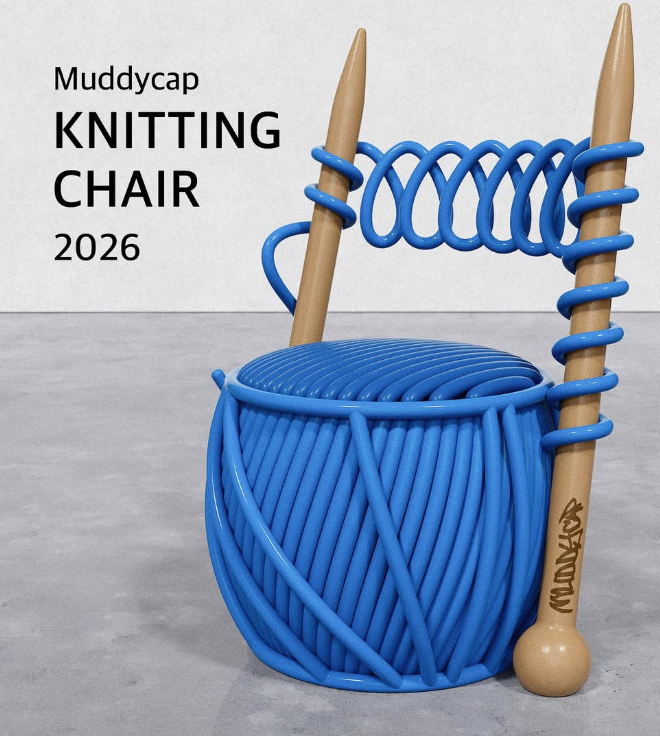 Muddycap KNITTING CHAIR 2026