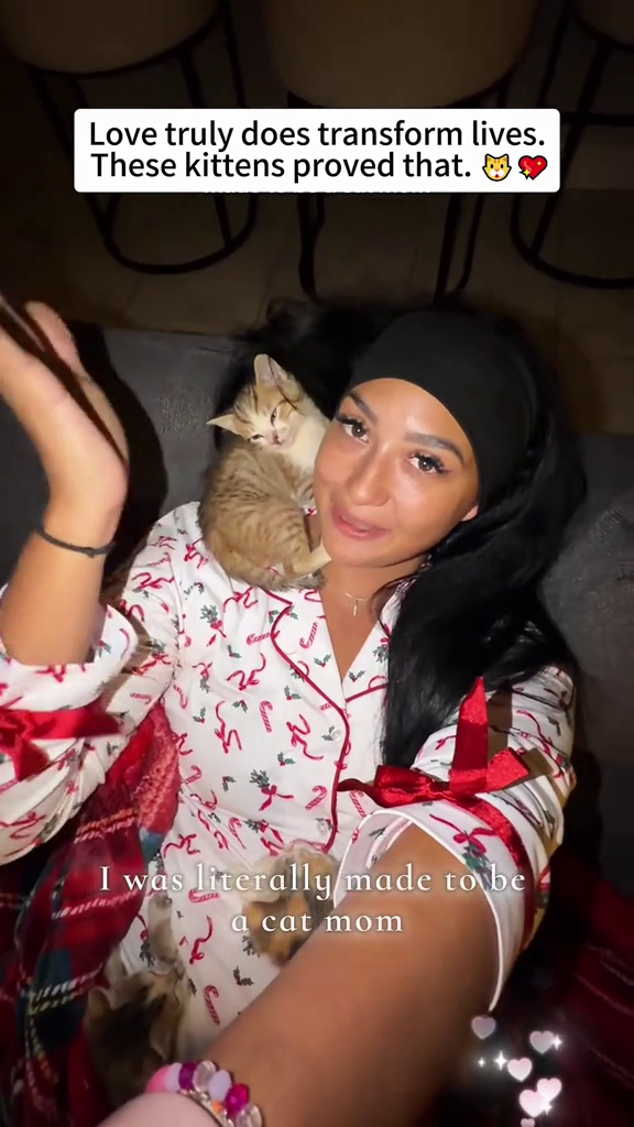 Love truly does transform lives. These kittens proved that. I was literally made to be a cat mom
