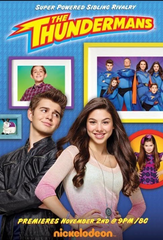 SUPER POWERED SIBLING RIVALRY THUNDERMANS PREMIERES NOVEMBER 2ND @9PM/80 nickelodeon