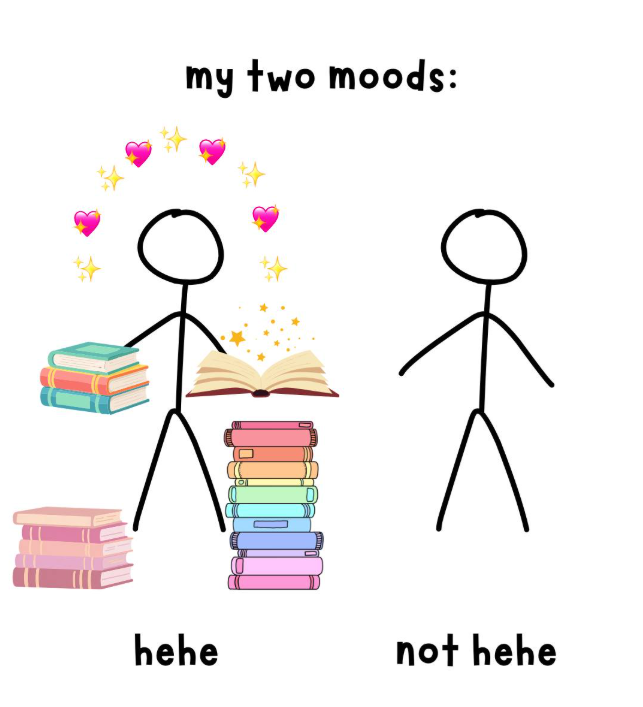 my two moods: hehe not hehe
