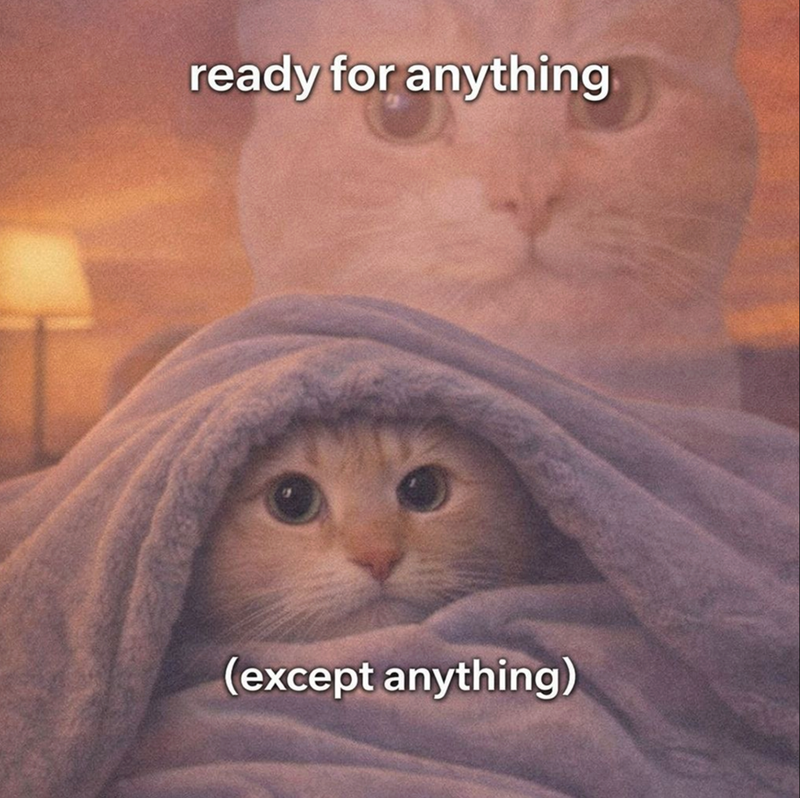 ready for anything (except anything)