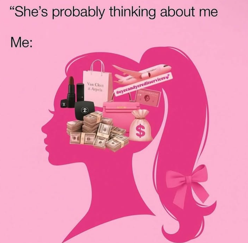 "She's probably thinking about me Me: Van Clect & Arpels Beyecandycreditservices $