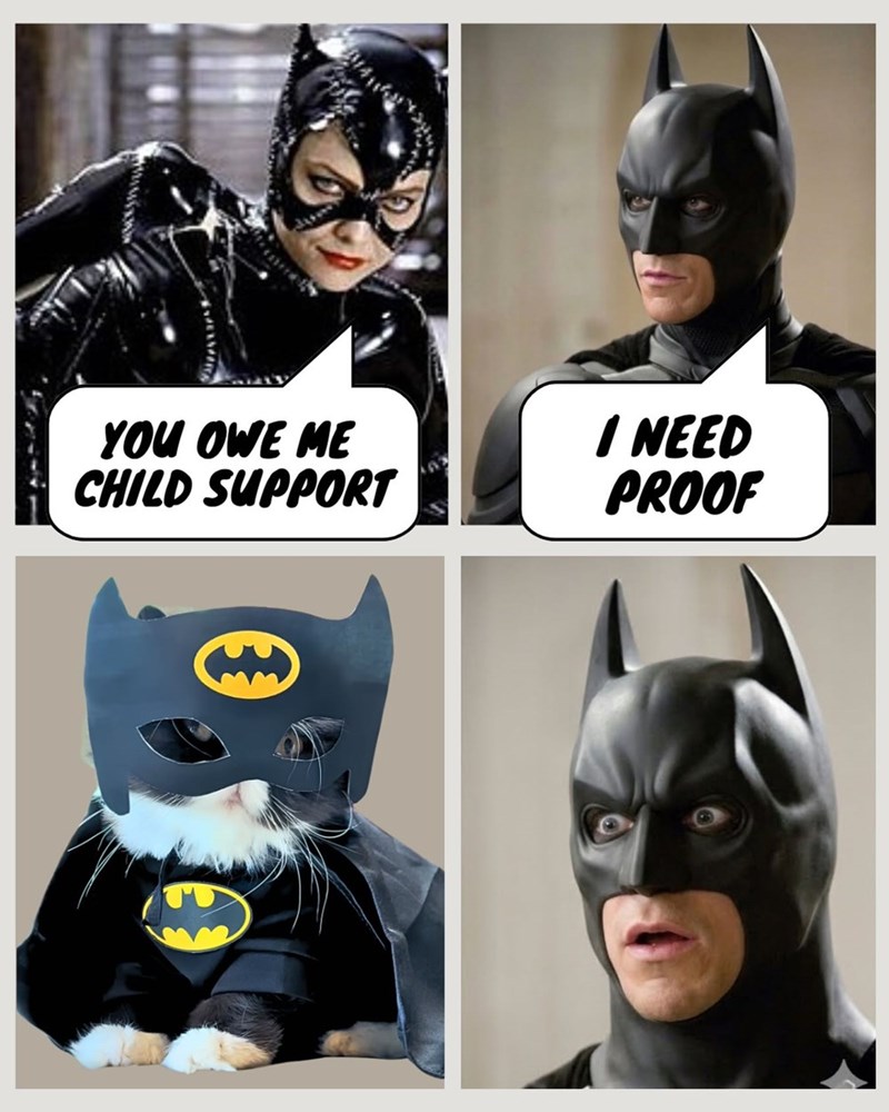 YOU OWE ME CHILD SUPPORT I NEED PROOF