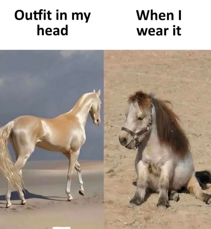 Outfit in my head When I wear it