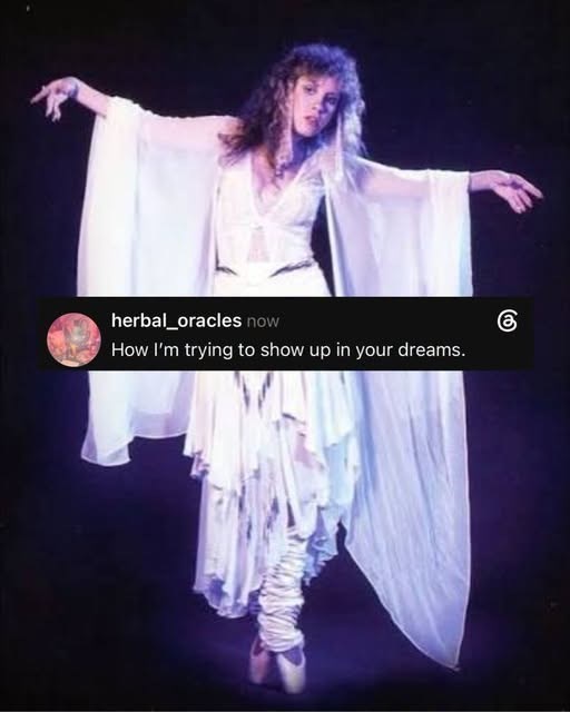 herbal_oracles now How I'm trying to show up in your dreams. 6