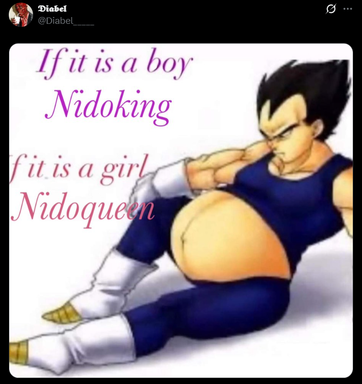Diabel @Diabel_ If it is a boy Nidoking fit is a girl Nidoqueen