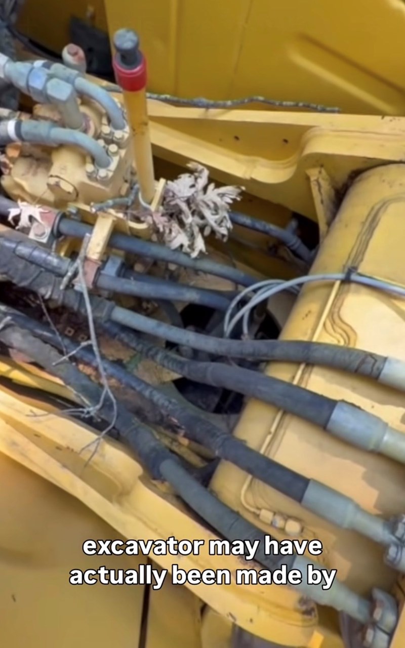 excavator may have actually been made by