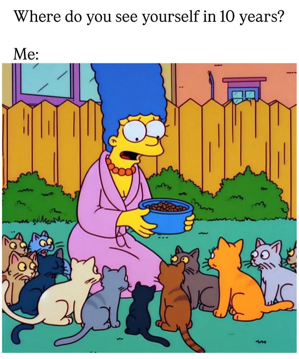 Where do you see yourself in 10 years? Me: 34 3