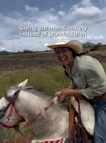 Giving our moms anxiety instead of grandchildren