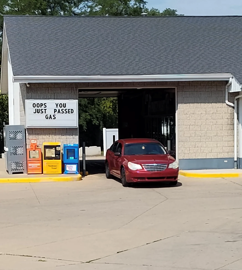 OOPS YOU JUST PASSED GAS Auto