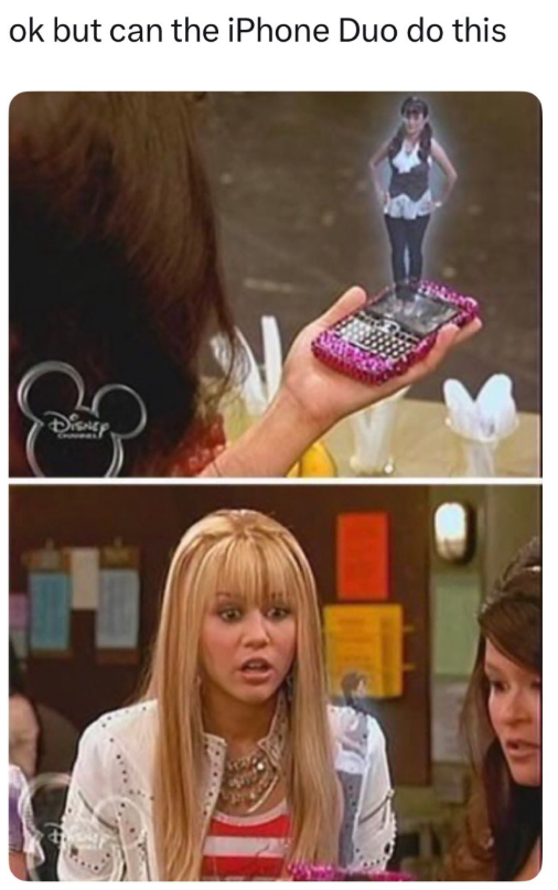ok but can the iPhone Duo do this Disney