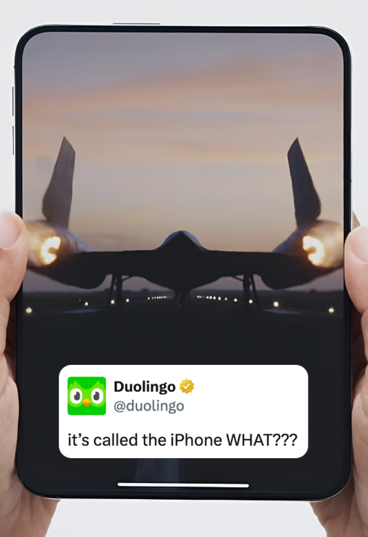 Duolingo ✔ @duolingo it's called the iPhone WHAT???