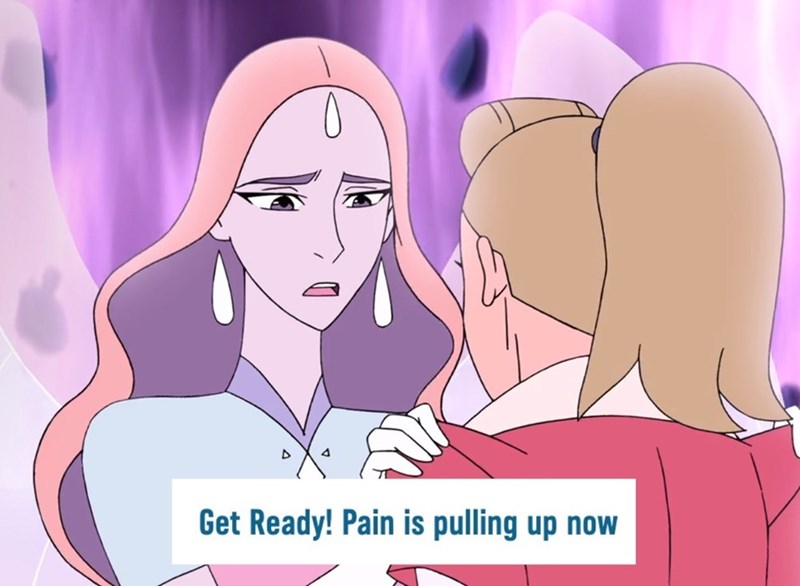 Get Ready! Pain is pulling up now