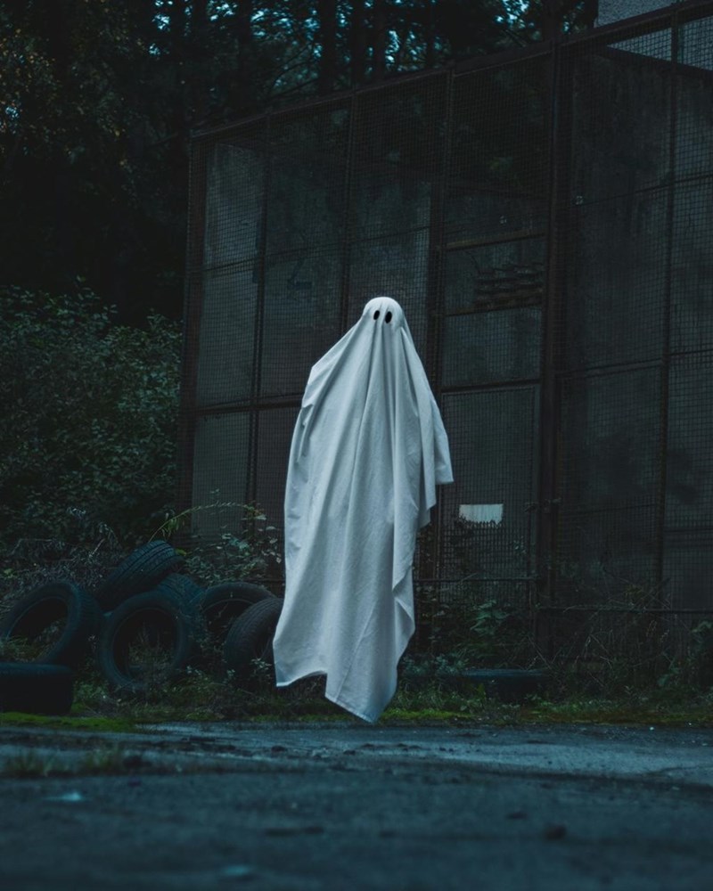 A ghost-like figure.