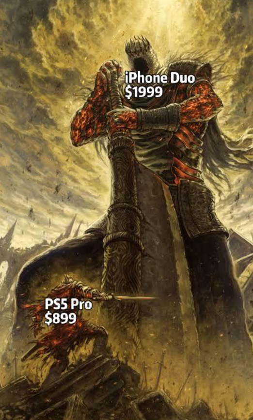 PS5 Pro $899 iPhone Duo $1999