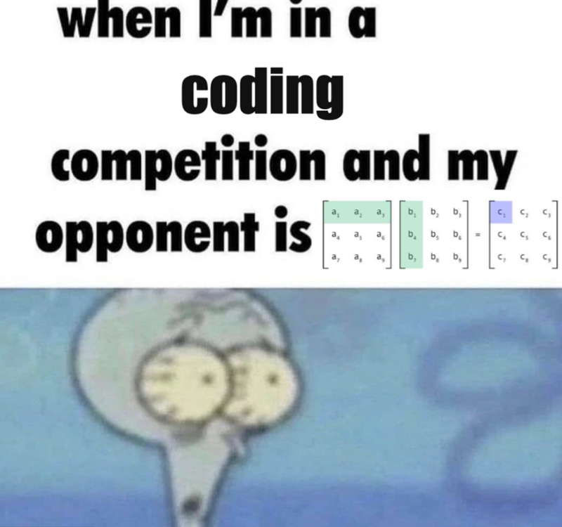 when I'm in coding competition and my opponent is a, a, a, b₁ b₂ by as a b₁ b, b₁ CCS C b, b, b, c, c