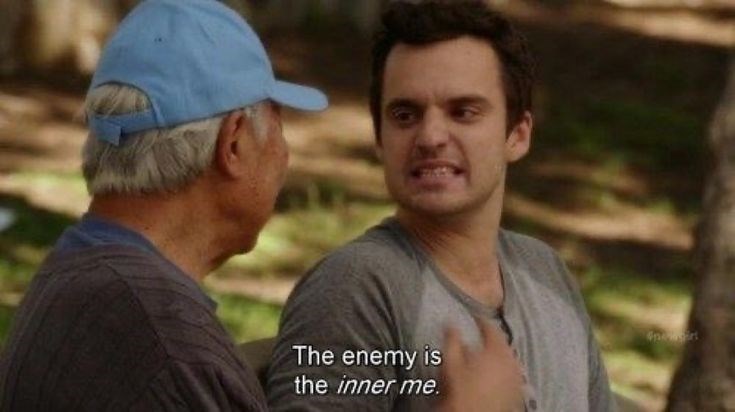 12 The enemy is the inner me.