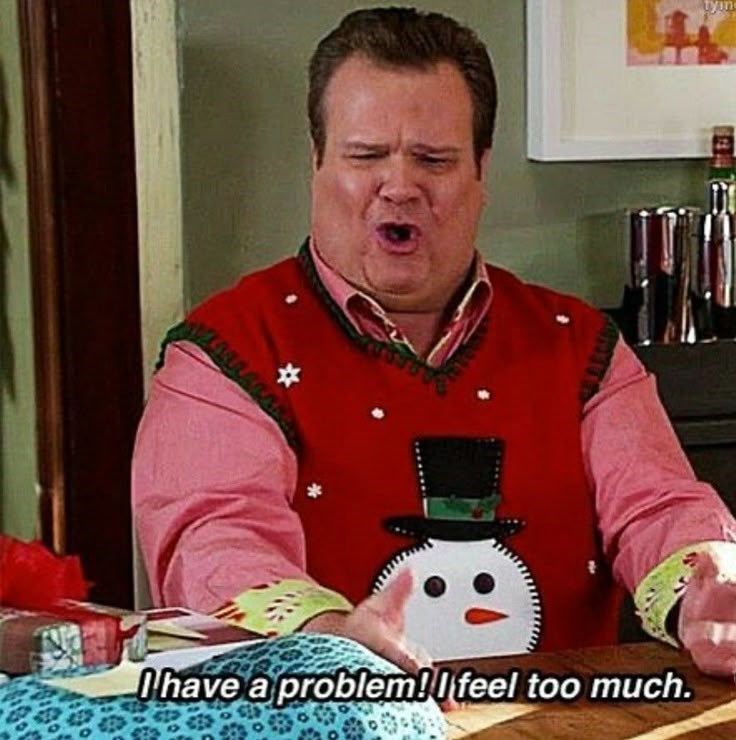 I have a problem!I feel too much. Tyin