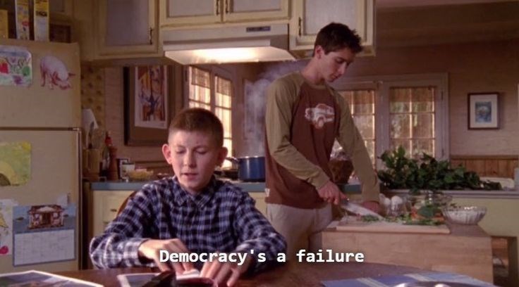 Democracy's a failure