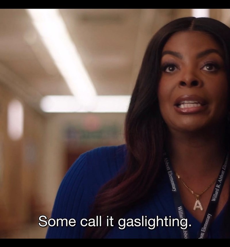 Abbott Elementary Willa Some call it gaslighting. bott Elementary Willard R. Abbott Eleme