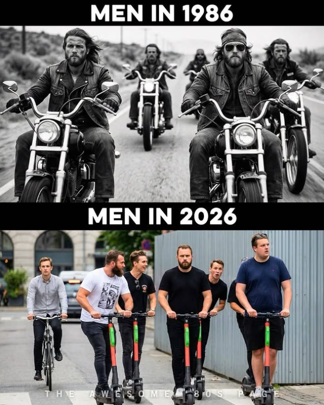 MEN IN 1986 MEN IN 2026 (1 THE AWESOME 80S P