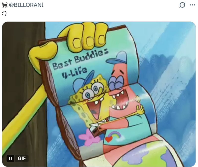 II GIF :') @BILLORANL Best Buddies 4-Life Q