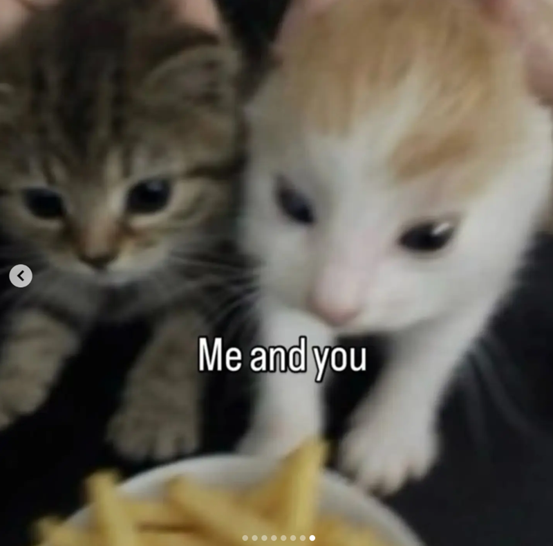 < Me and you