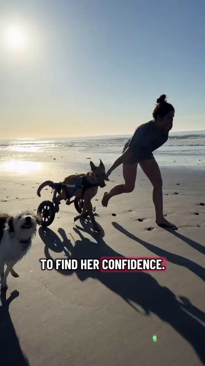 TO FIND HER CONFIDENCE.