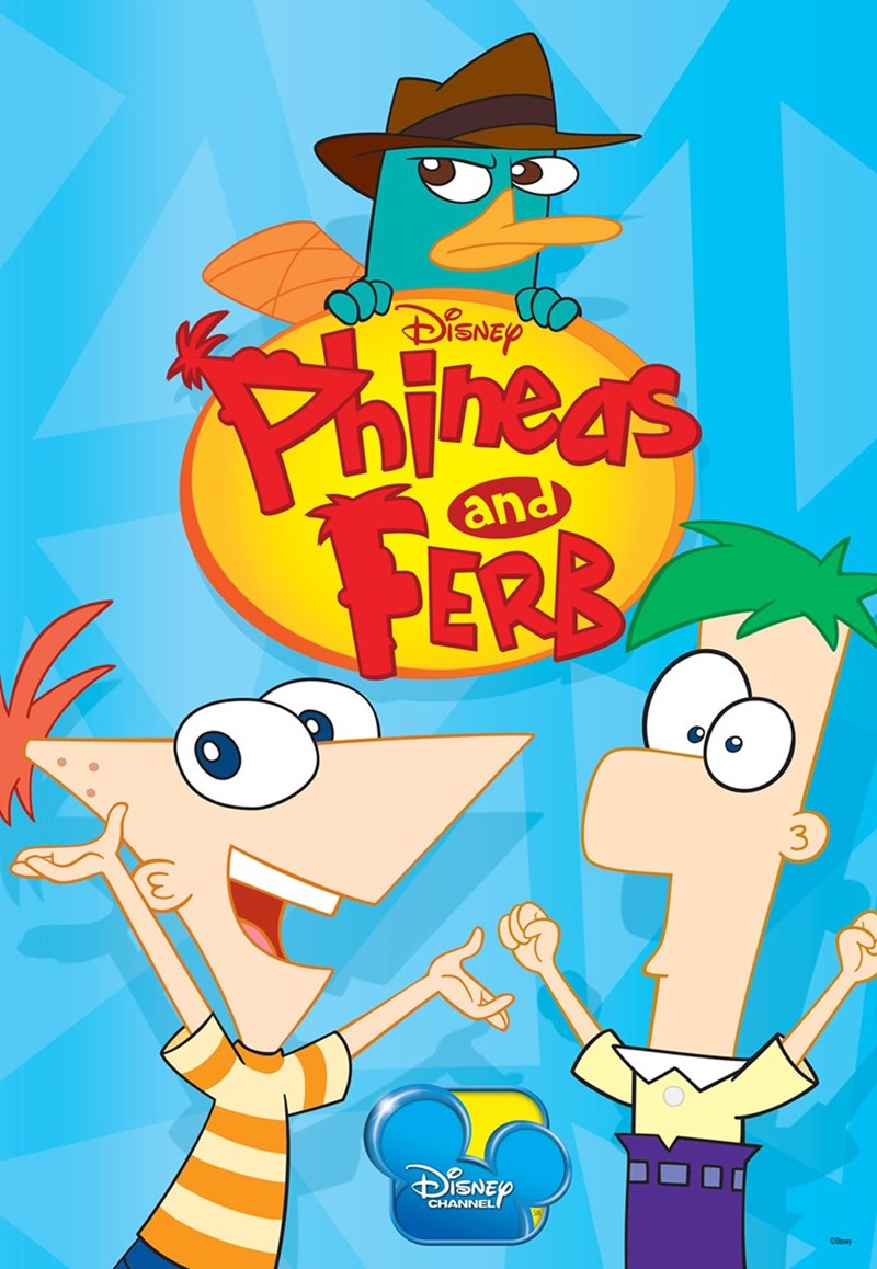 ε Phineas and PERB DISNEY CHANNEL 3 COrney