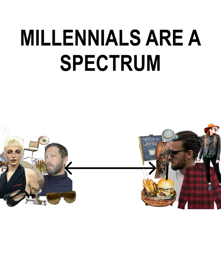 MILLENNIALS ARE A SPECTRUM SOUP DAY WHISKE
