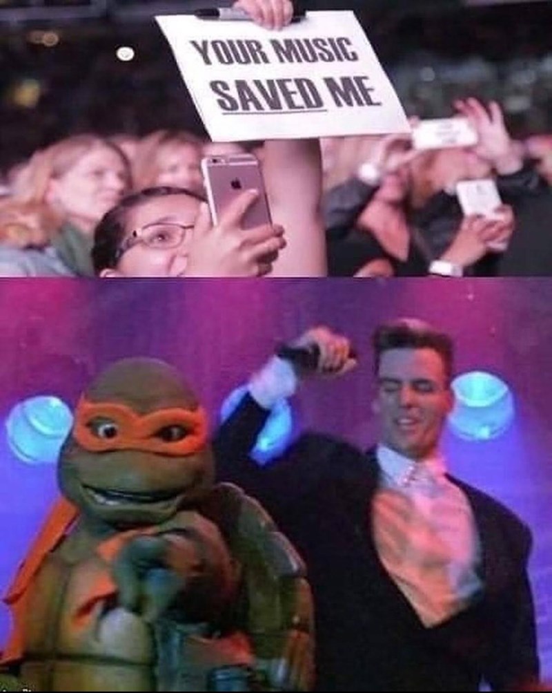 YOUR MUSIC SAVED ME