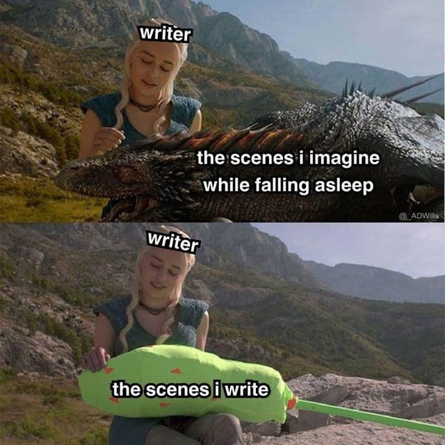 writer the scenes i imagine while falling asleep writer the scenes i write @ADWills