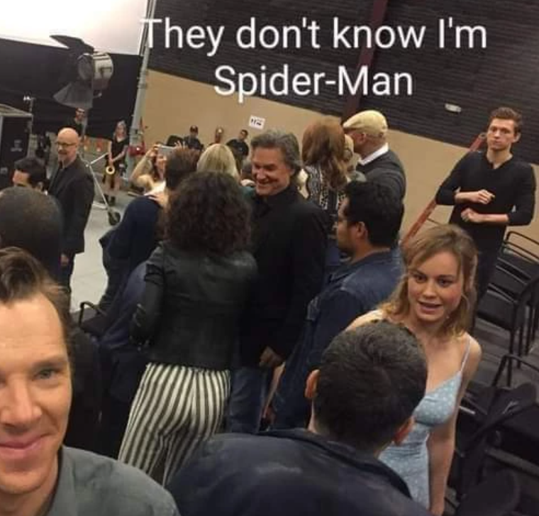 They don't know I'm Spider-Man