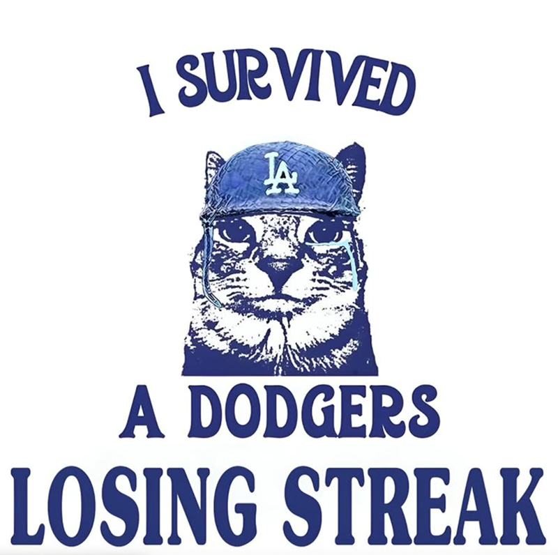 I SURVIVED A A DODGERS LOSING STREAK