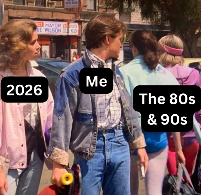 MAYOR ect MAYOR IE WILSON LE WILSON 2026 USED L. Me The 80s & 90s