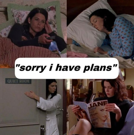 "sorry i have plans" QUIET ROOM JANE