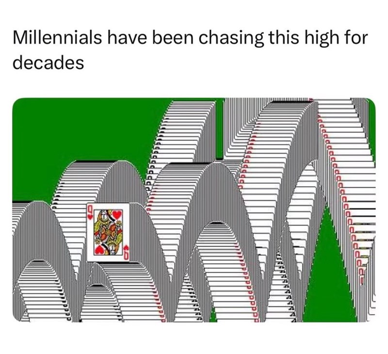 Millennials have been chasing this high for decades