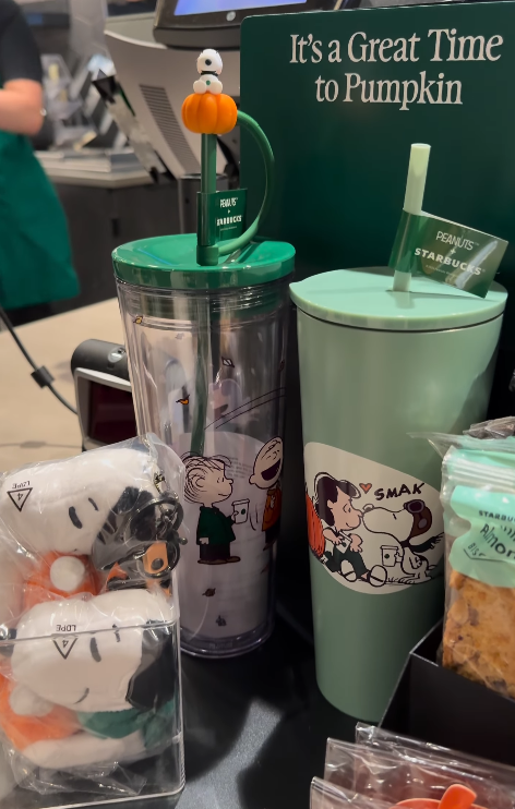 371 3d07 It's a Great Time to Pumpkin PES PEANUTS STARBUCKS SMAK STARBU Almor BIS