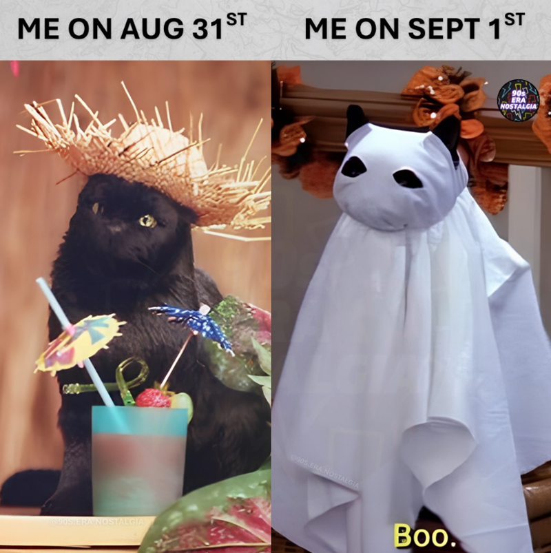 ME ON AUG 31ST ME ON SEPT 1ST @90S.ERA.NOSTALGIA 90S.ERA NOSTALGIA Boo. 90s ERA NOSTALGIA
