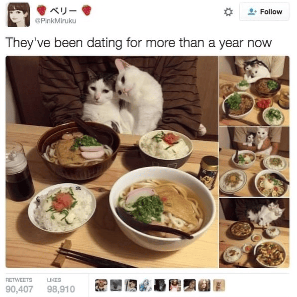 ベリー @PinkMiruku Follow They've been dating for more than a year now RETWEETS LIKES 90,407 98,910