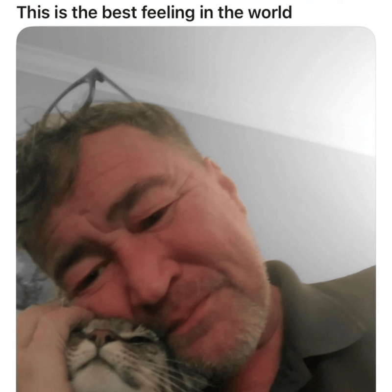 This is the best feeling in the world