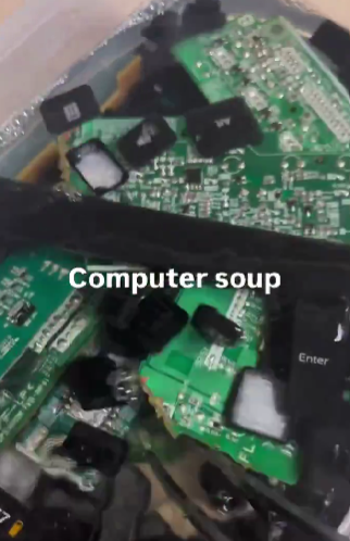 Computer soup Enter