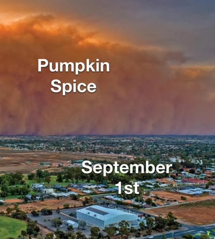 Pumpkin Spice September 1st