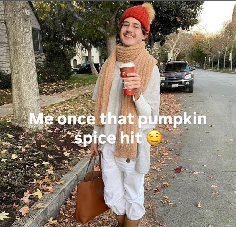 Me once that pumpkin spice hit