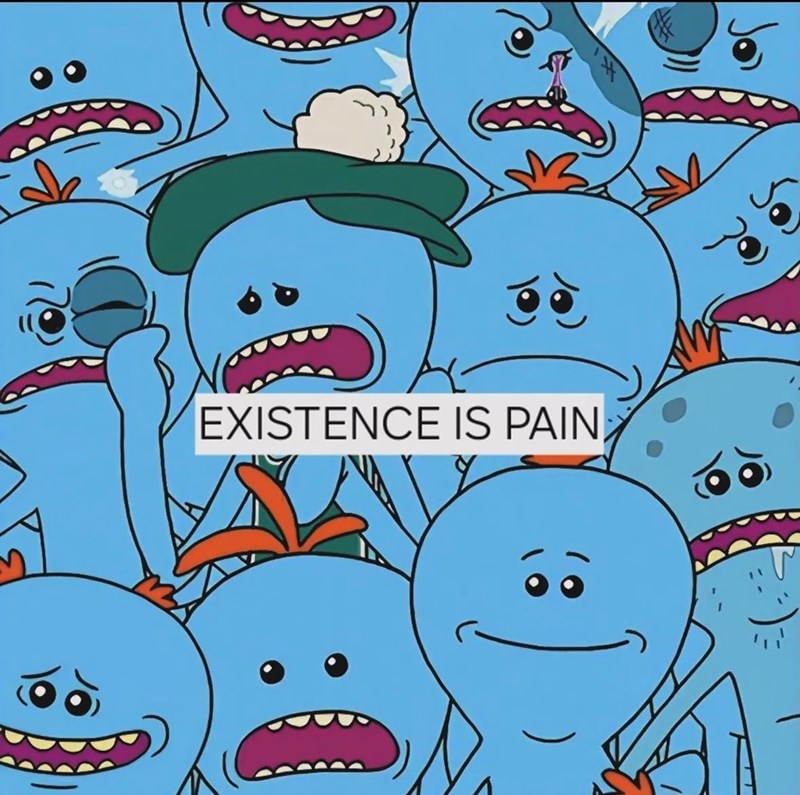 EXISTENCE IS PAIN