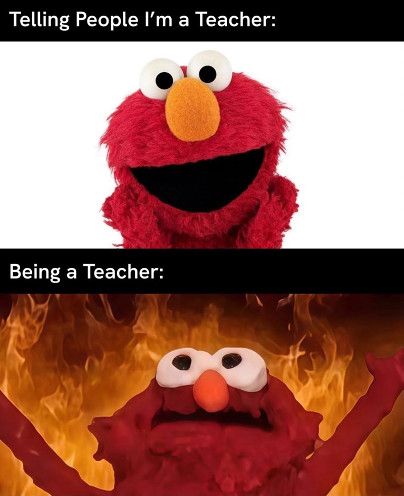Telling People I'm a Teacher: Being a Teacher: