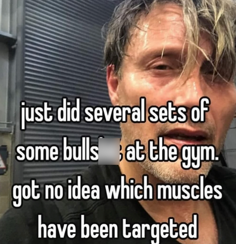 just did several sets of some bulls at the gym. got no idea which muscles have been targeted