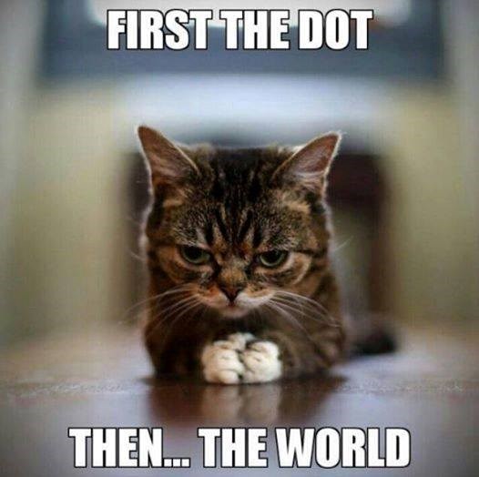 FIRST THE DOT THEN... THE WORLD