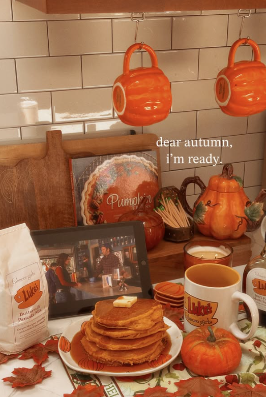 Gilmore girls Luke's Butterm Pancake Mix The sew the Pumph dear autumn, i'm ready. HEL Luke's more girls Glo Lu Maple Su