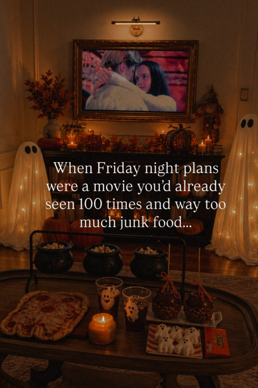 When Friday night plans were a movie you'd already seen 100 times and way too much junk food... HEENS 420 gen